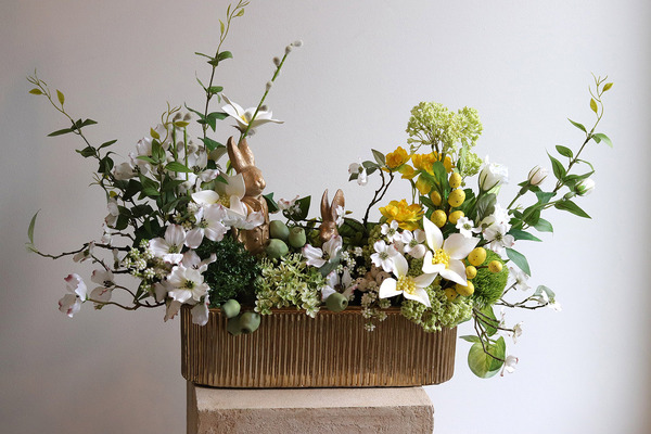 Miqua, stroik wielkanocny z zajączkami