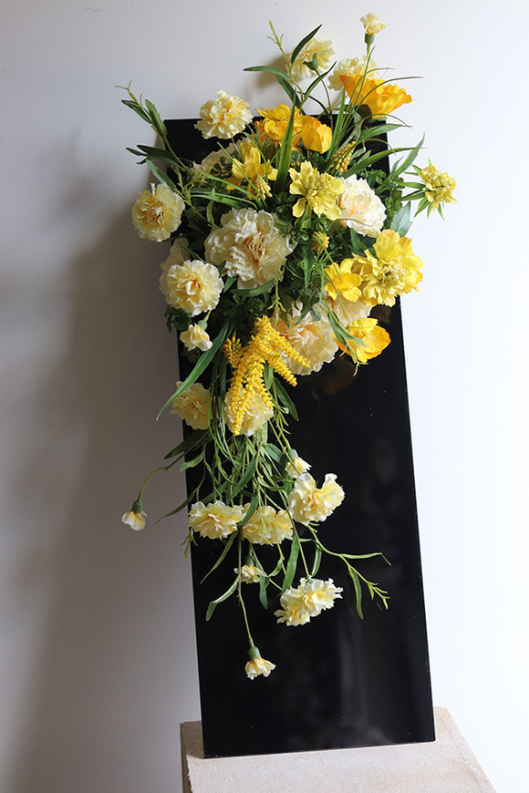 Yellow New Design, komplet dekoracji nagrobnych