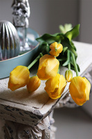 bukiet tulipan silikonowy Yellow Spring