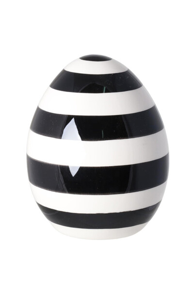 Black Easter, jajko wielkanocne figurka, paski