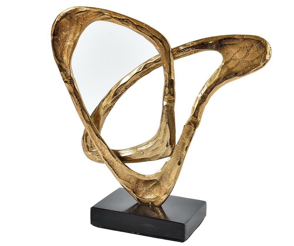 Deluxe Gold, figurka / dekoracja 1, wym.34x34x10cm