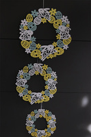 Easter Eggs, wielkanocny wianek zawieszka