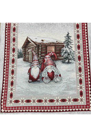 Rizdviani Skrzaty, gobelinowy świąteczny bieżnik