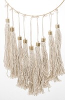 dekoracja ścienna Makrama / Łapacz Snów H, wym.71x25cm