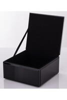 szklane puzderko szkatułka z agatem