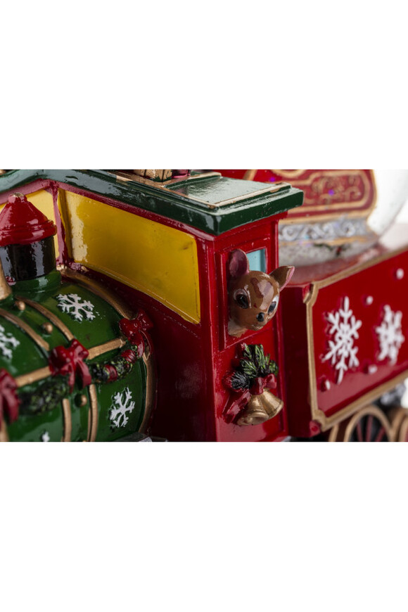 Ekspres Św.Mikołaja, szklana kula śnieżna pozytywka