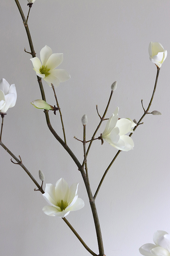 Magnolia Vase XL, kwiaty w wazonie