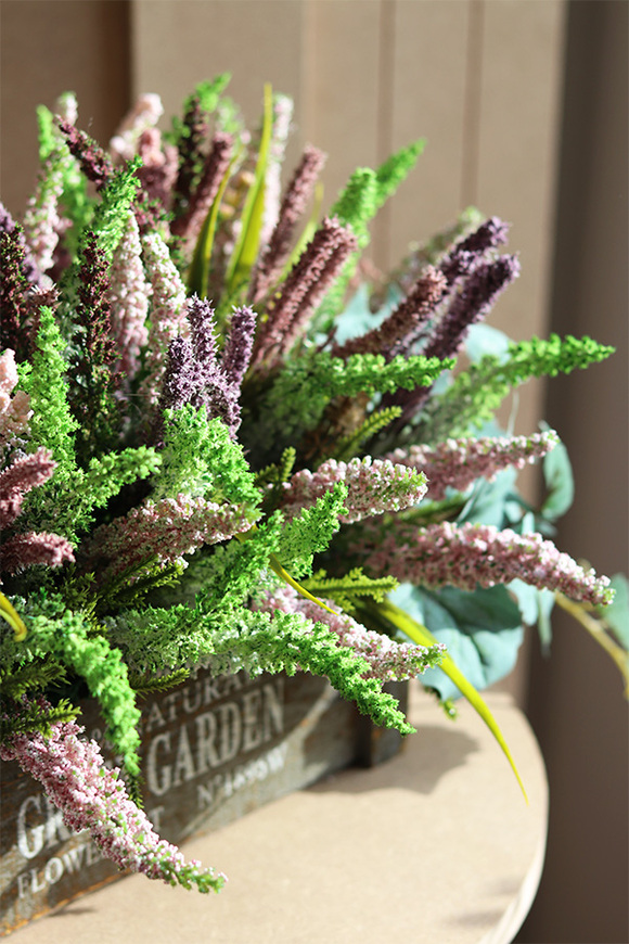 Wrzosowisko Green Garden, wrzosy w skrzynce	