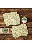 Willow Bough Green, podkładki korkowe, średnie