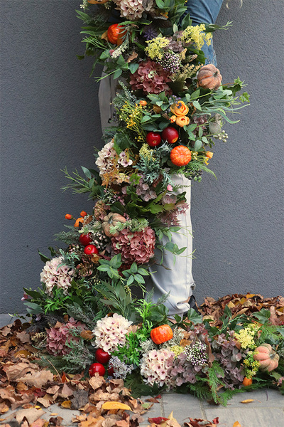 Jesień w Pełni, barwna girlanda jesienna