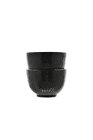 Awaji Glam, żeliwne czarki do herbaty, czarne