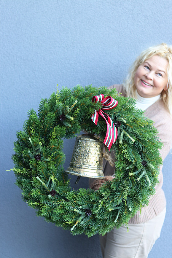 Dzyń Dzyń, świąteczny wianek dekoracyjny