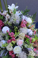 Dandelion Memory, bogata wiązanka nagrobna