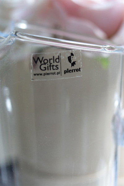 Pierrot, szklany dzbanek