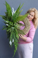 Zieleń na Podhalu, asymetryczny zielony wianek