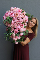 Pastelle Roses, wiązanka nagrobna