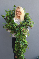 Rezydencja, zielona girlanda z bluszczem, dł.100cm 