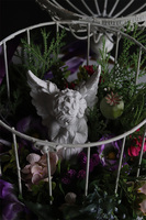 Santo Angelo, dekoracja nagrobna w klatce