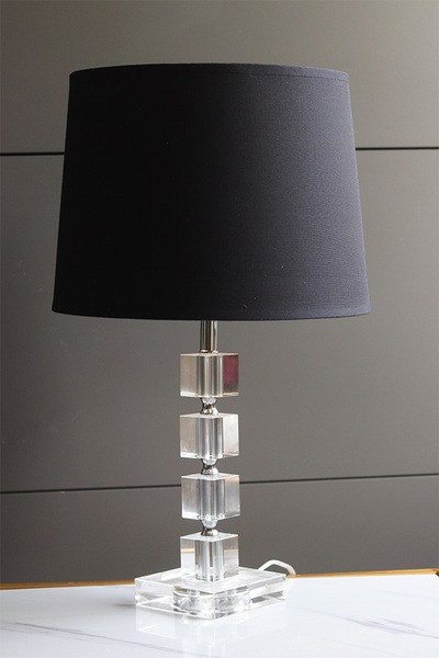 Louise Crystal, lampa stołowa, bez abażura
