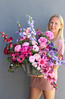 Fioletowe Wspomnienia, nowoczesna kompozycja nagrobna