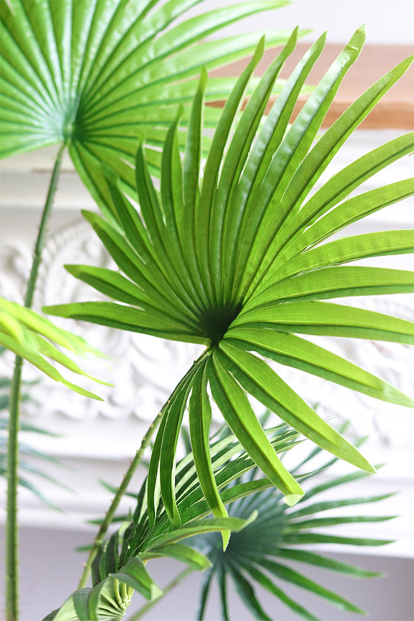 Livistona Concrete, sztuczna palma w betonowej donicy