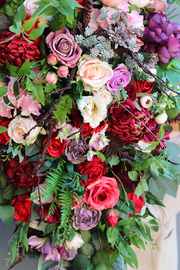 Felinata Gustawo, duża wiązanka nagrobna