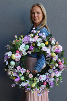 Keffra Easter, wielkanocny wieniec nagrobny