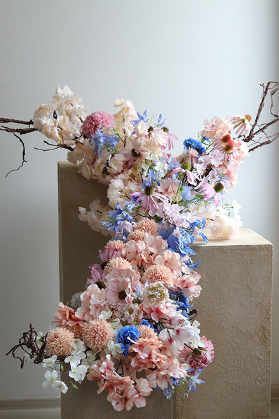 Poetica, pastelowa girlanda dekoracyjna