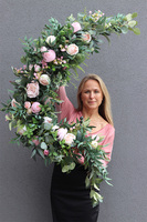 Delice, kwiatowa girlanda dekoracyjna