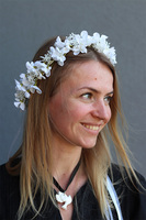  atrakcyjny wianek na głowę Komunia, rozmiar uniwersalny