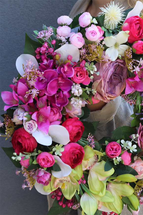 Kolorite, wianek dekoracyjny na drzwi