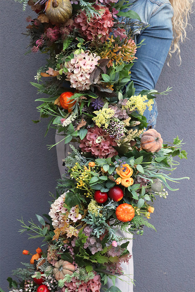 Jesień w Pełni, barwna girlanda jesienna