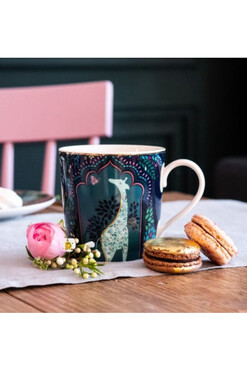 India Żyrafa, kubek porcelanowy, małe, 344ml