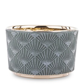 Leiria, ceramiczna osłonka na kwiaty, A, wym.10.5x16.5cm