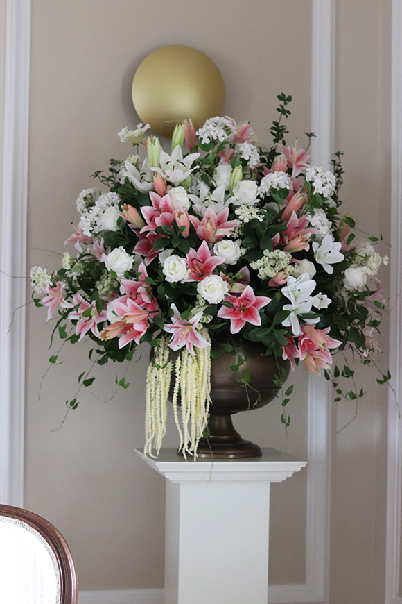 Pałac Ślubów Saute D, kompozycja kompozycja w naczyniu klienta