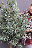 Oliwka Bellis, sztuczne drzewko w metalowej donicy