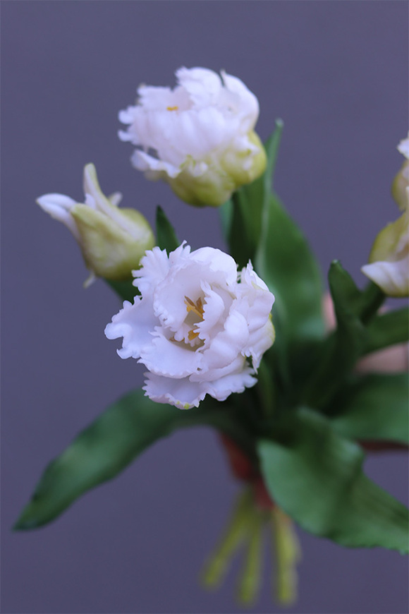 Novelty Blanco, bukiet gumowych tulipanów