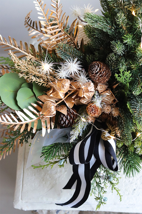  Jerusalem Gold, realistyczna choinka świąteczna z przybraniem