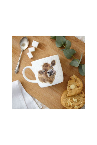 Happy Pets porcelanowy kubek z krową	