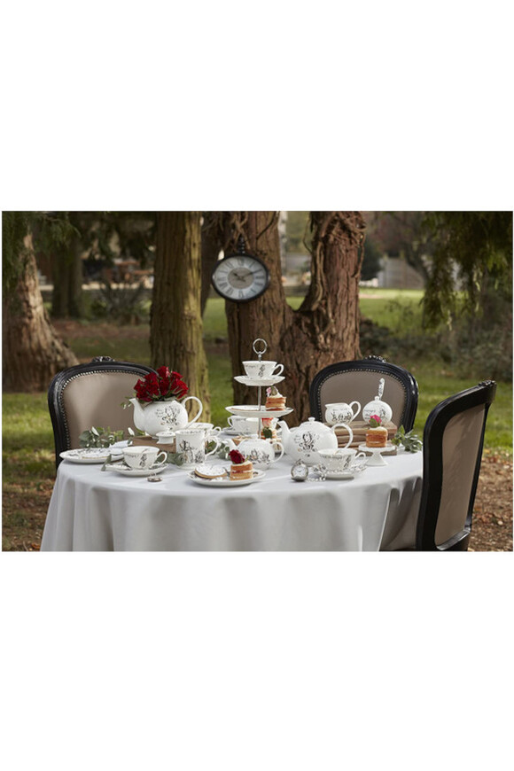 Alice in Wonderland, filiżanka do espresso ze spodkiem