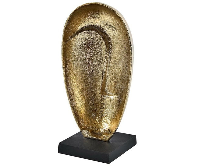 Deluxe Gold figurka Twarz,wym.17x13x31cm
