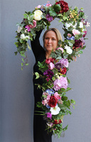 girlanda kwiatowa, Jussa, dł.100cm