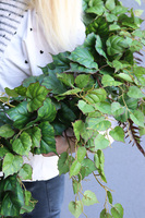 Rezydencja, zielona girlanda z bluszczem, dł.100cm 