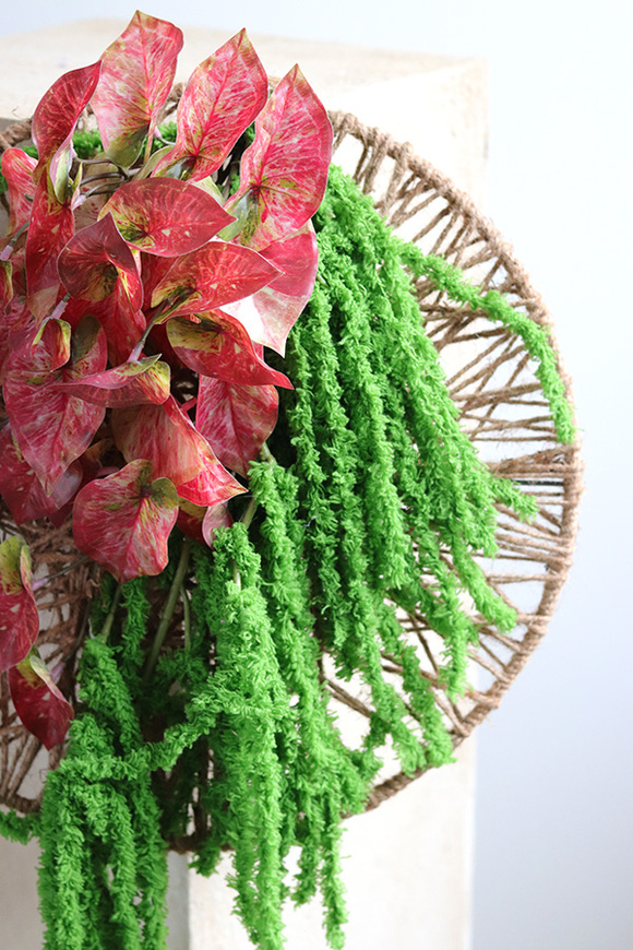 Flower Art, nowoczesny wianek na drzwi