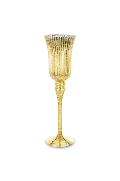 Chalice Gold elegancki świecznik kielich