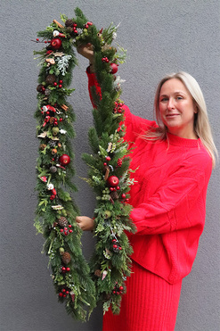 Kominkowa Girlanda, girlanda świąteczna, dł.2m