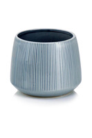 Barcelona Blue, osłonka ceramiczna doniczka