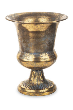 osłonka / donica Antyk Amfora złota, wys.25cm