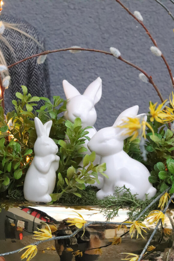 Easter Glam LED, stroik wielkanocny z jajkami