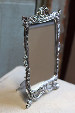 Preccola, eleganckie lustro stojące, wym.33x24cm